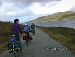 The road to Sconser, Isle of Skye, with Raasay in the distance
